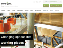 Tablet Screenshot of emergent-crown.co.uk